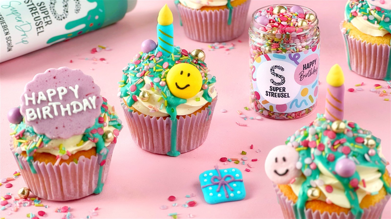 Image of Geburtstags Cupcakes