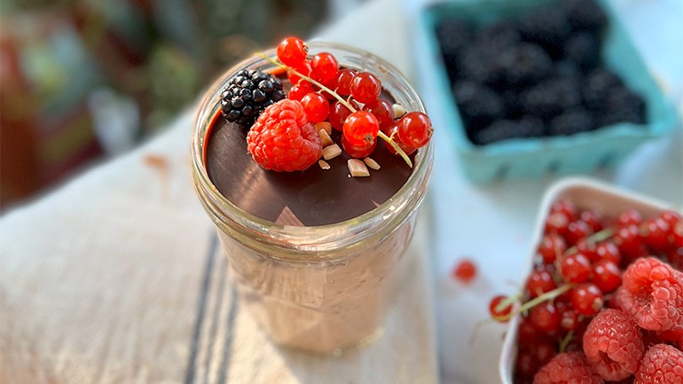 Image of Chocolate Almond Butter Overnight Oats