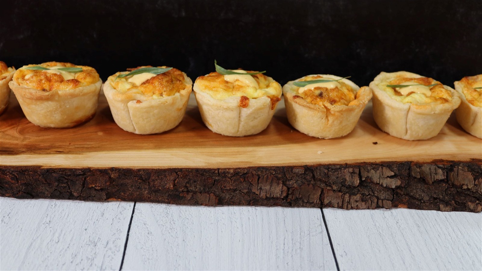 Image of Mushroom & Gouda Mini Quiche