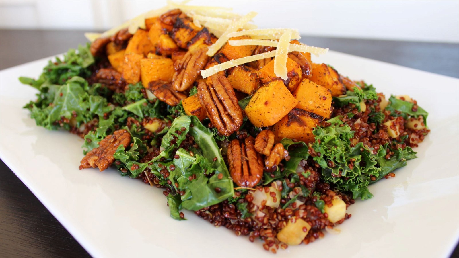 Image of Roasted Butternut Squash with Apple-Quinoa Salad