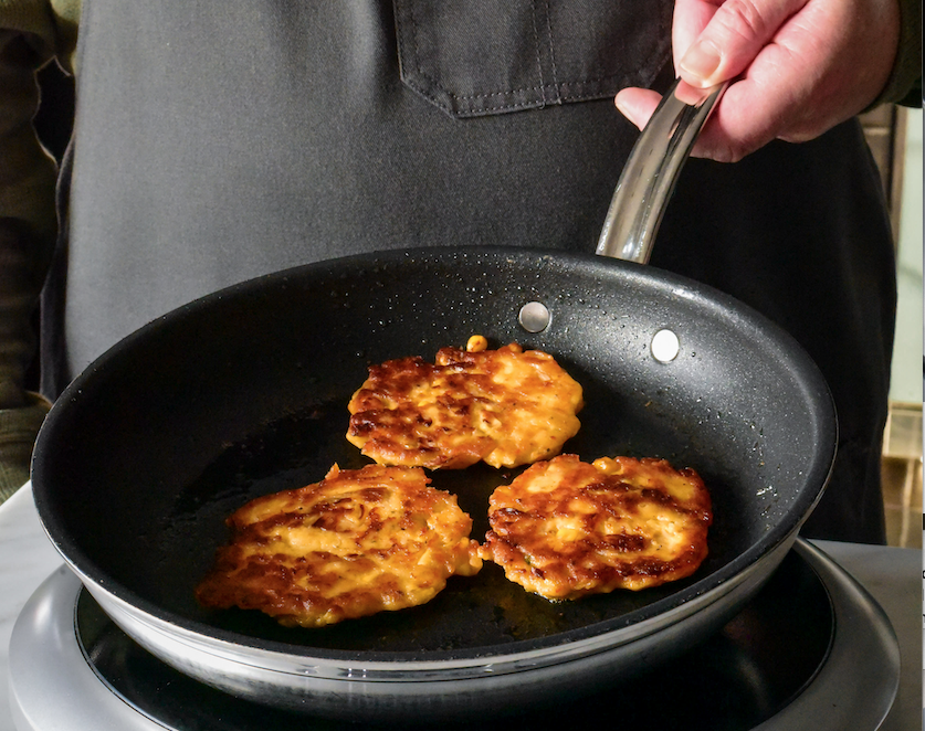 Kimchi Potato Pancakes
