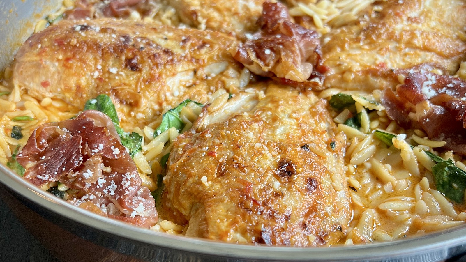 Image of Creamy Tuscan Chicken & Orzo