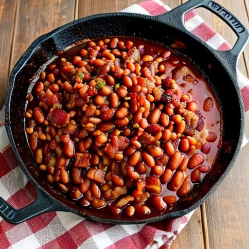 Image of BBQ Beans with Bacon Recipe