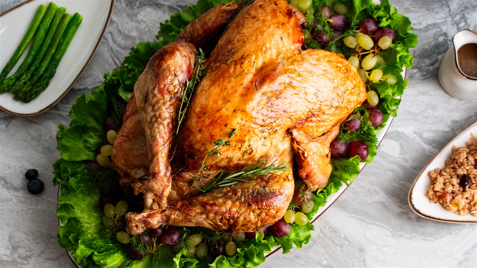 Image of Herbed Butter-Roasted Turkey Recipe