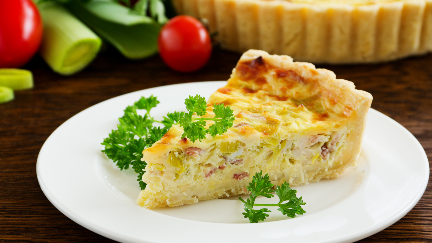 Image of Vegan Quiche Recipe