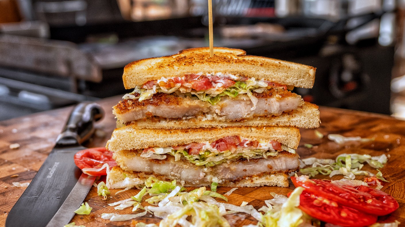 Image of Pork Belly Katsu Sandwich