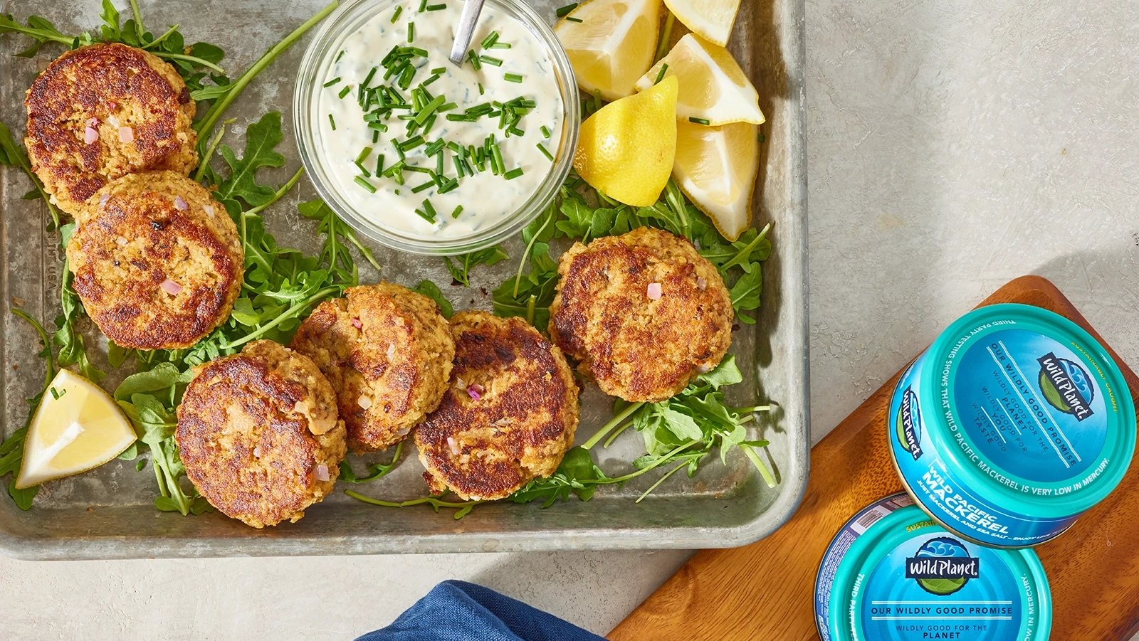 Mackerel Patties | Wild Planet Foods recipe