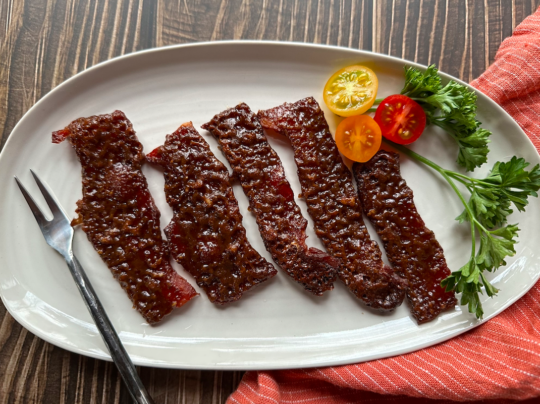 Maple Balsamic Caramelized Bacon