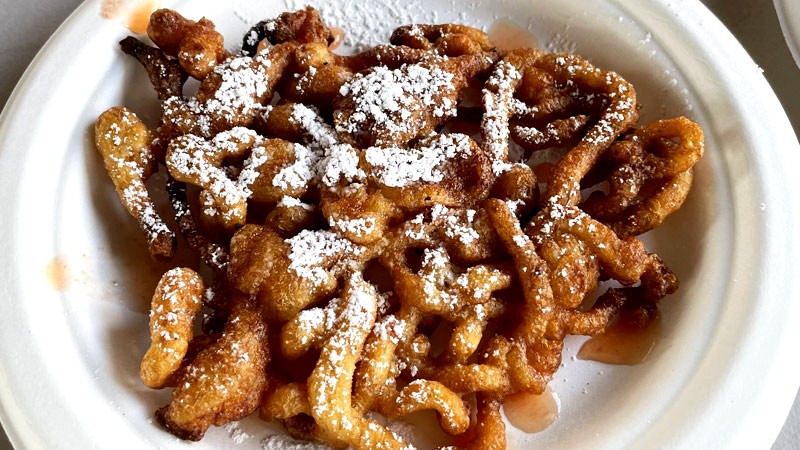 Image of 'Ulu Flour Funnel Cakes