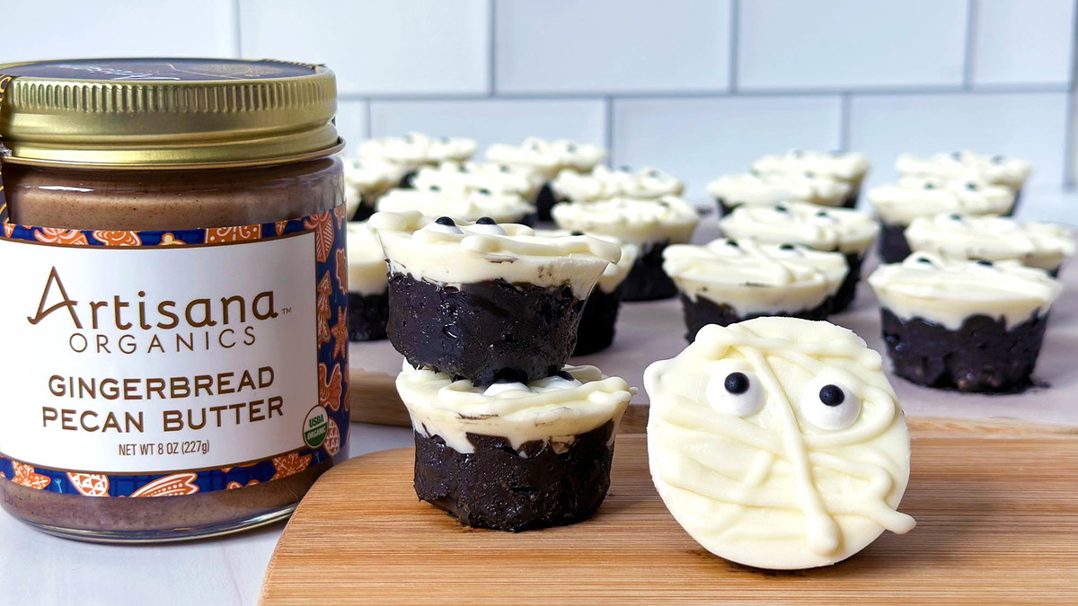 Mummy Rice Crispy Boo Treats | Vegan, Gluten-free