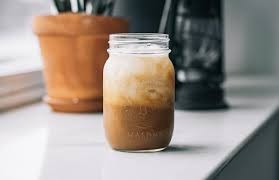 Image of Iced Latte with Homemade Oat Milk Recipe
