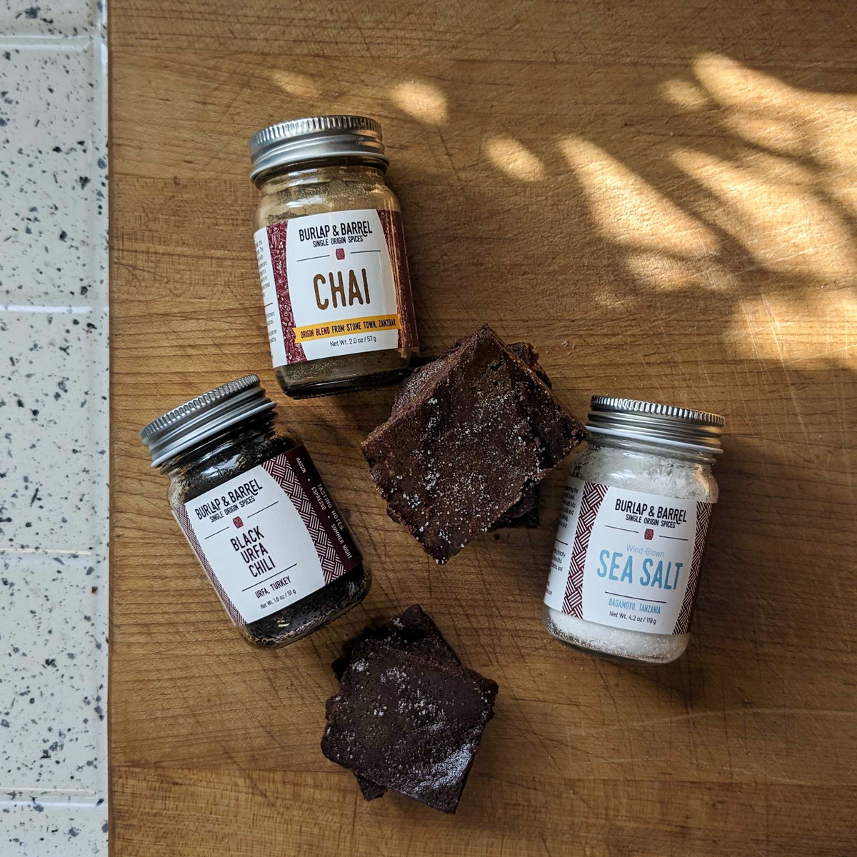 Chai-Chili Brownies