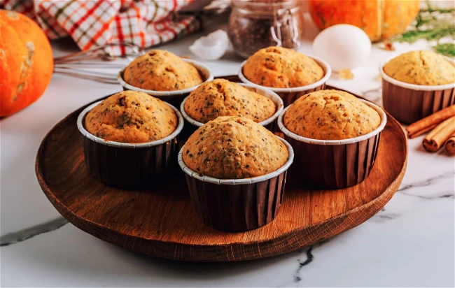 Image of Spiced Pumpkin Collagen Muffins