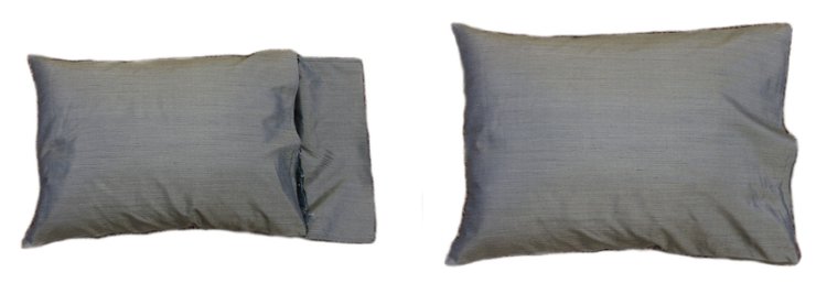 Image of The 12” x 16” pillow form determined the dimensions of...