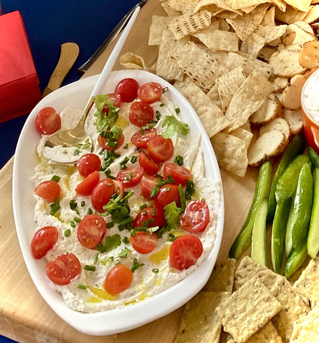 Spicekick Whipped Ricotta Bruschetta Board