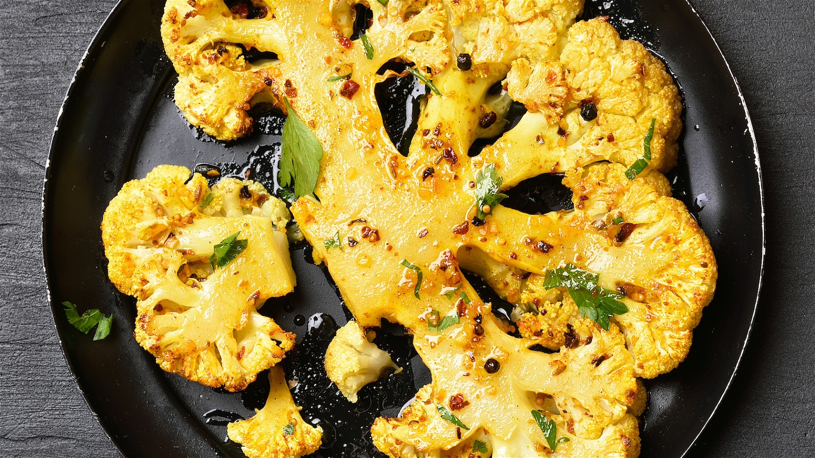 Image of Warm Curried Cauliflower