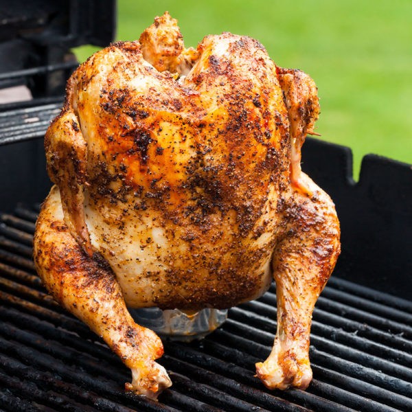 Image of Duck Fat Beer Can Chicken