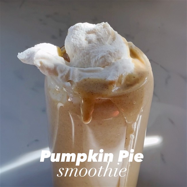 Image of Tori's Collagen Pumpkin Pie Smoothie Recipe