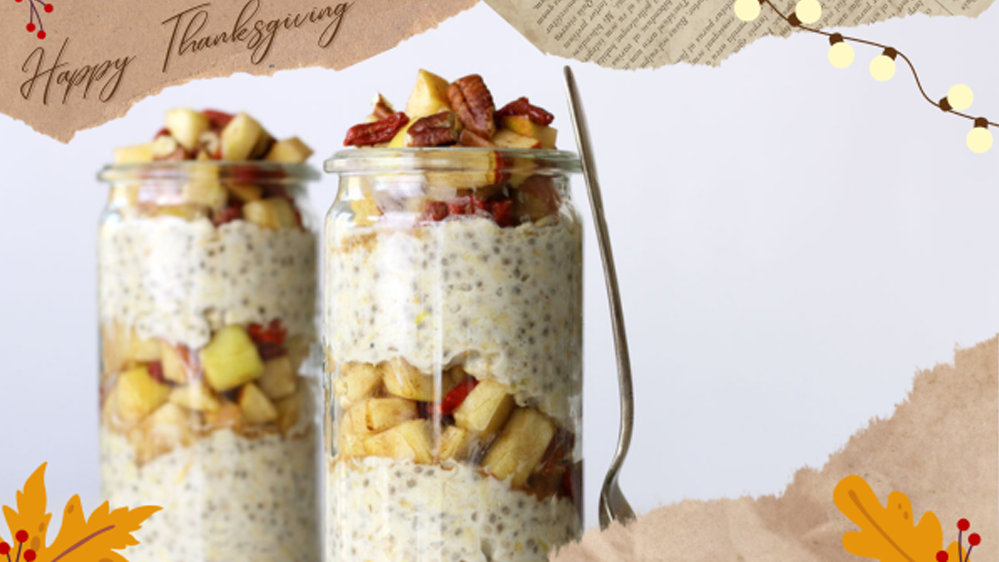 Image of Thanksgiving Overnight Oats
