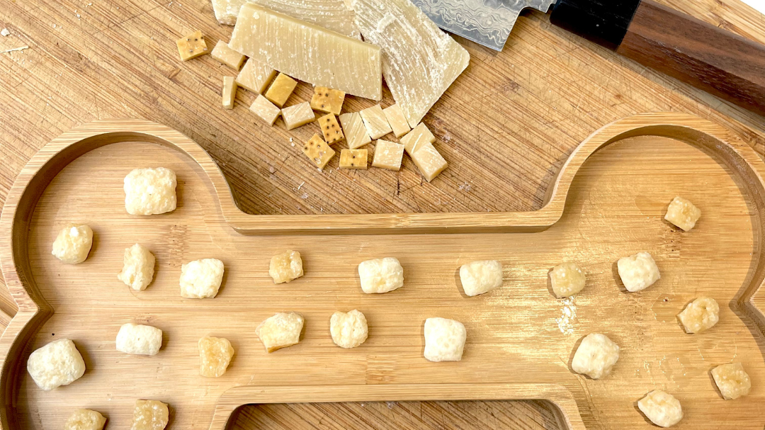 Image of 1 Ingredient Cheese Dog Treats - Parmesan Rinds