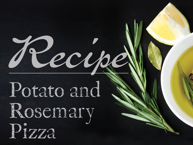 Image of Potato and Rosemary Pizza