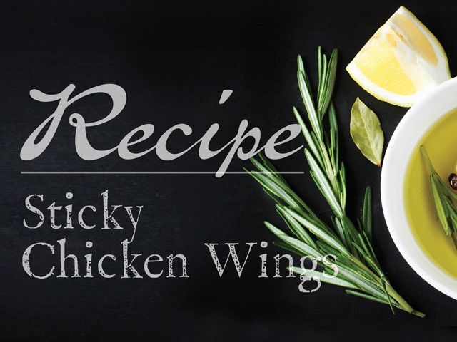 Sticky Chicken Wings