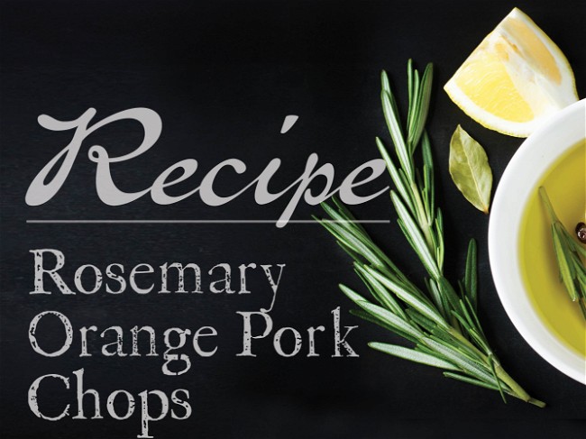 Image of Rosemary Orange Pork Chops