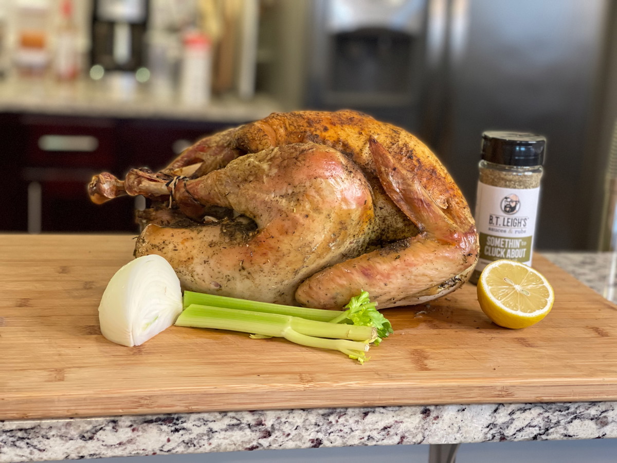 Dry Brined Roast Turkey