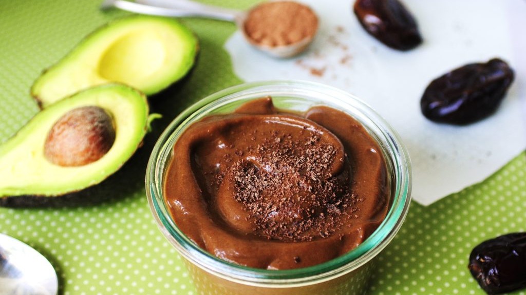 Image of Avocado Date Chocolate Pudding