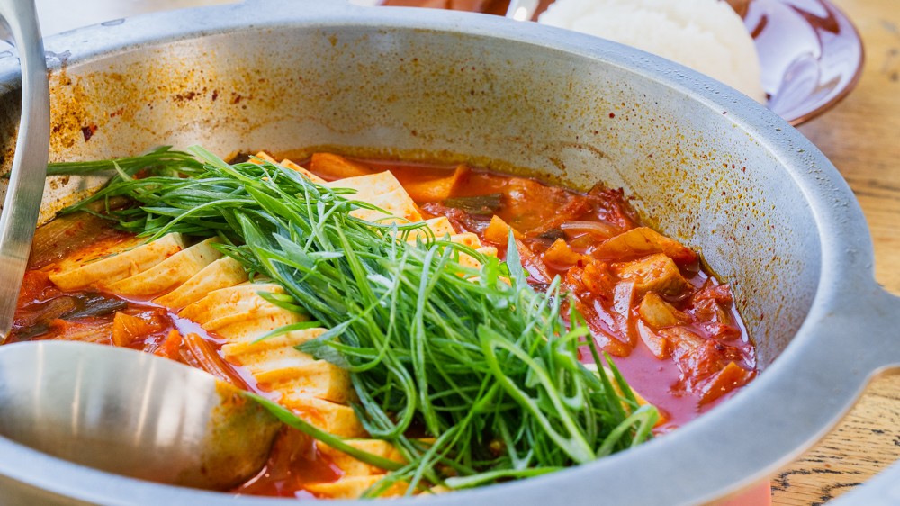 Image of Kimchi-jjigae (kimchi stew)