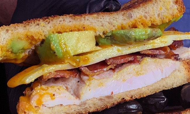 Image of Bacon, Turkey, Avocado Sandwich