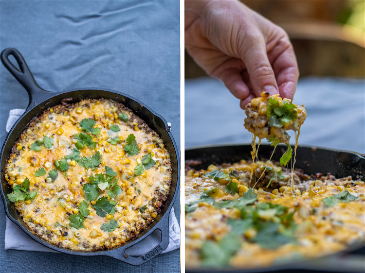 Image of Sprinkle with remaining shredded cheese on top and grill with...