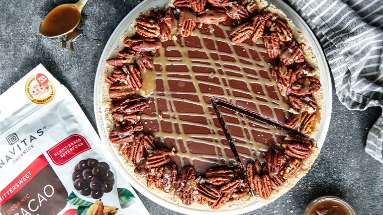 Image of Gluten-free Turtle Tart Recipe