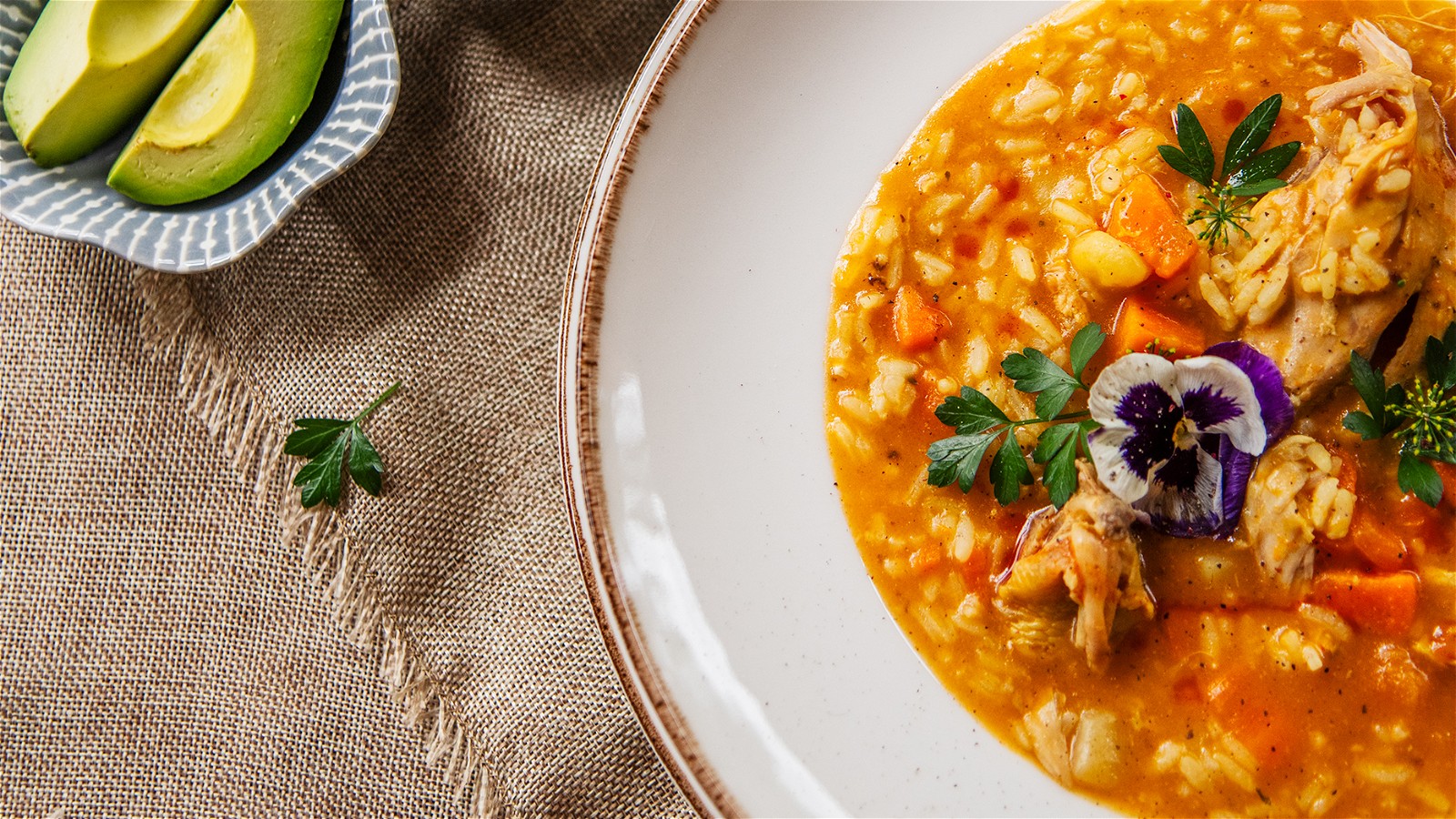 Image of Chicken Asopao - Dominican Rice Stew with Chicken