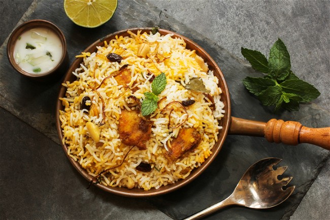 Image of Easy Hyderabadi Chicken Biryani