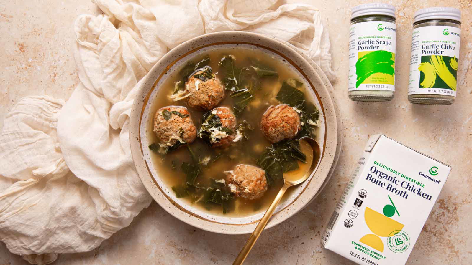 Image of Low FODMAP Italian Wedding Soup