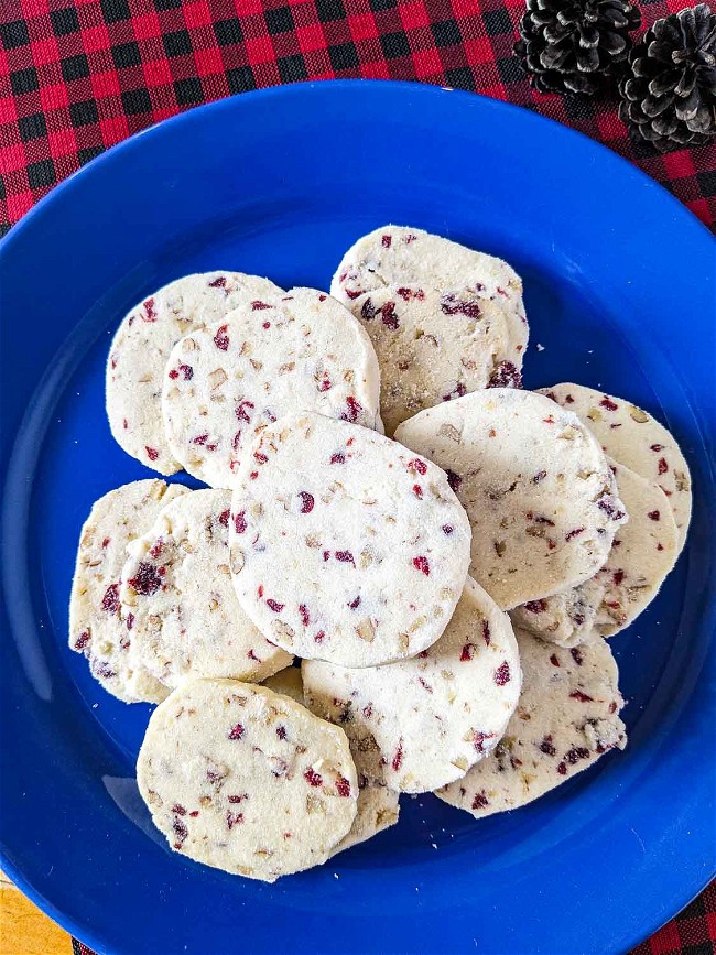 Image of Cranberry Pecan Shortbread