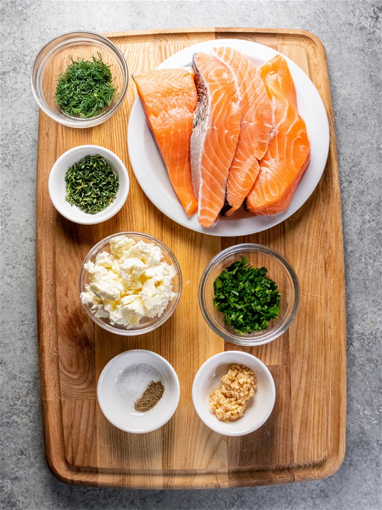 Feta Herb Salmon – Sizzlefish