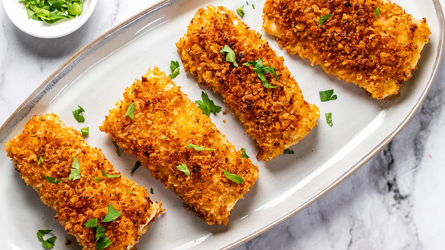 Image of French Onion Crusted Cod