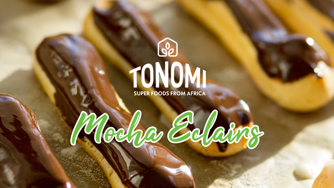 Image of Indulge Guilt-Free with Paleo Mocha Eclairs