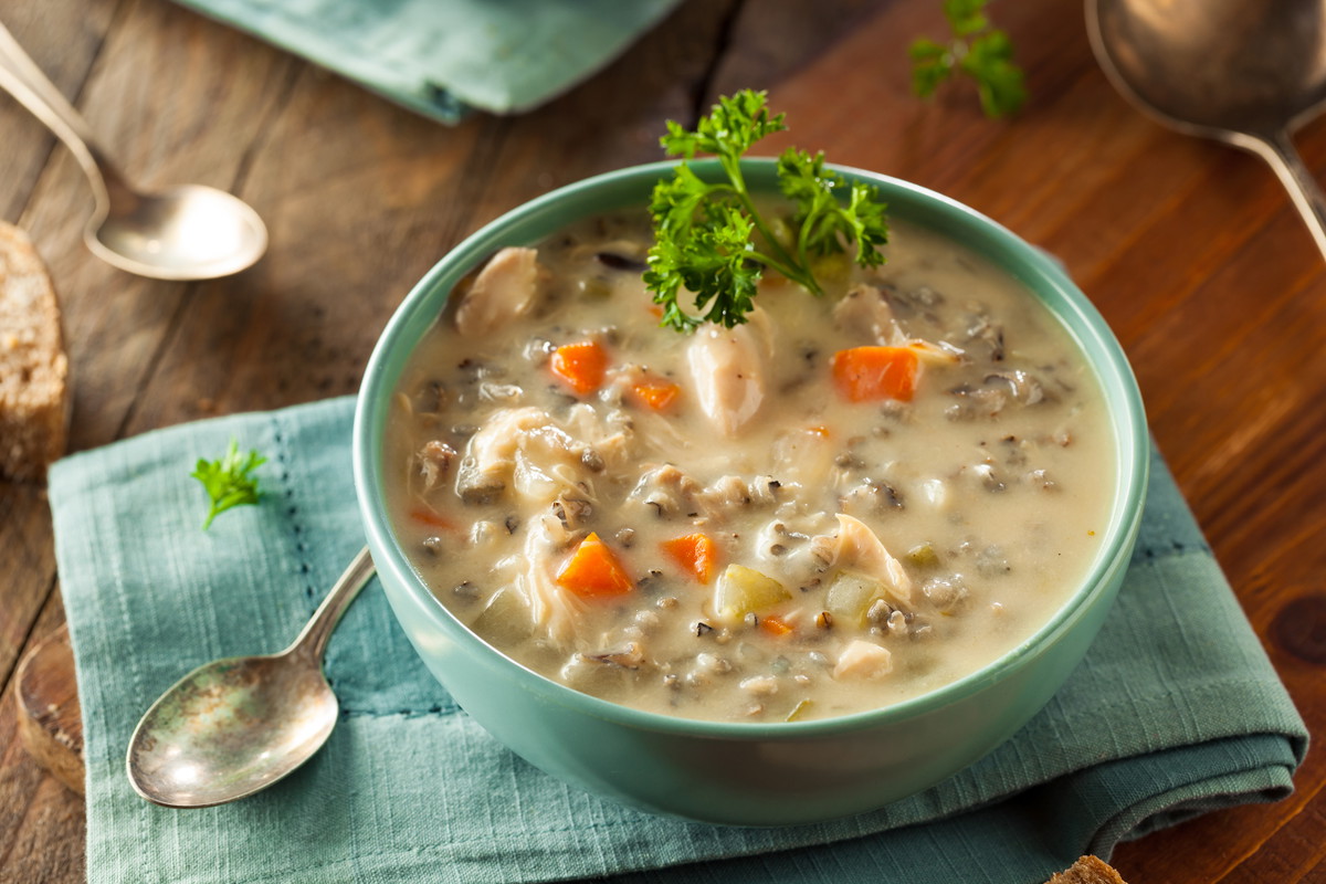 The Best Turkey & Wild Rice Soup