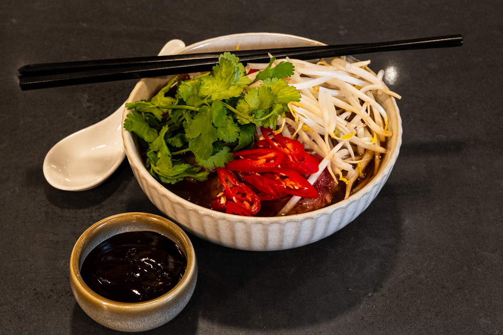 Quick beef pho