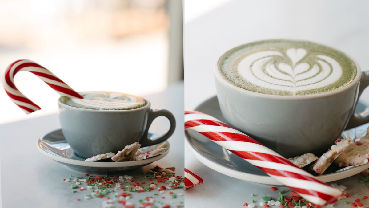 Matcha Peppermint Mocha