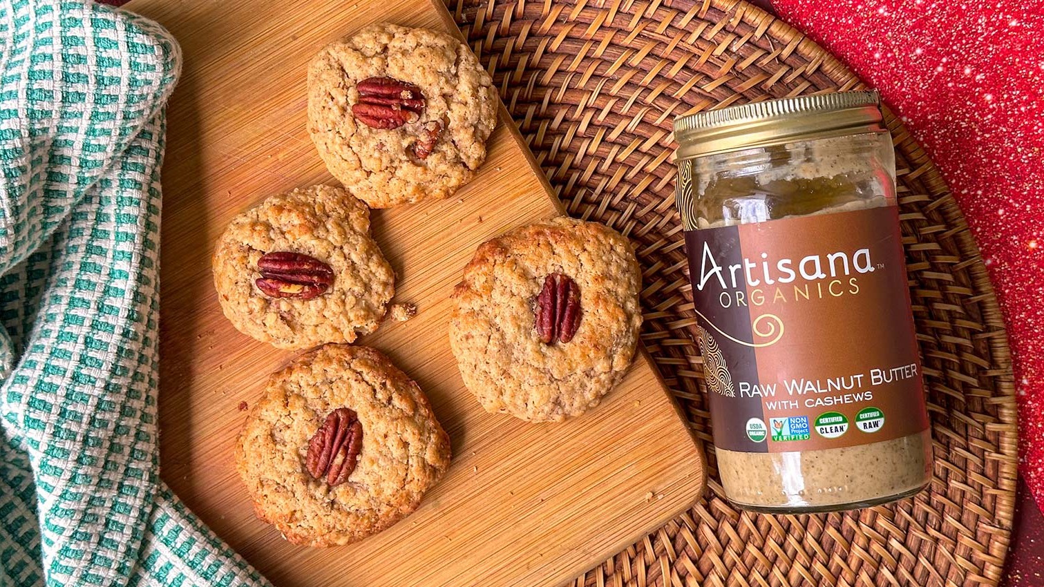 Image of Walnut Pecan Cookies