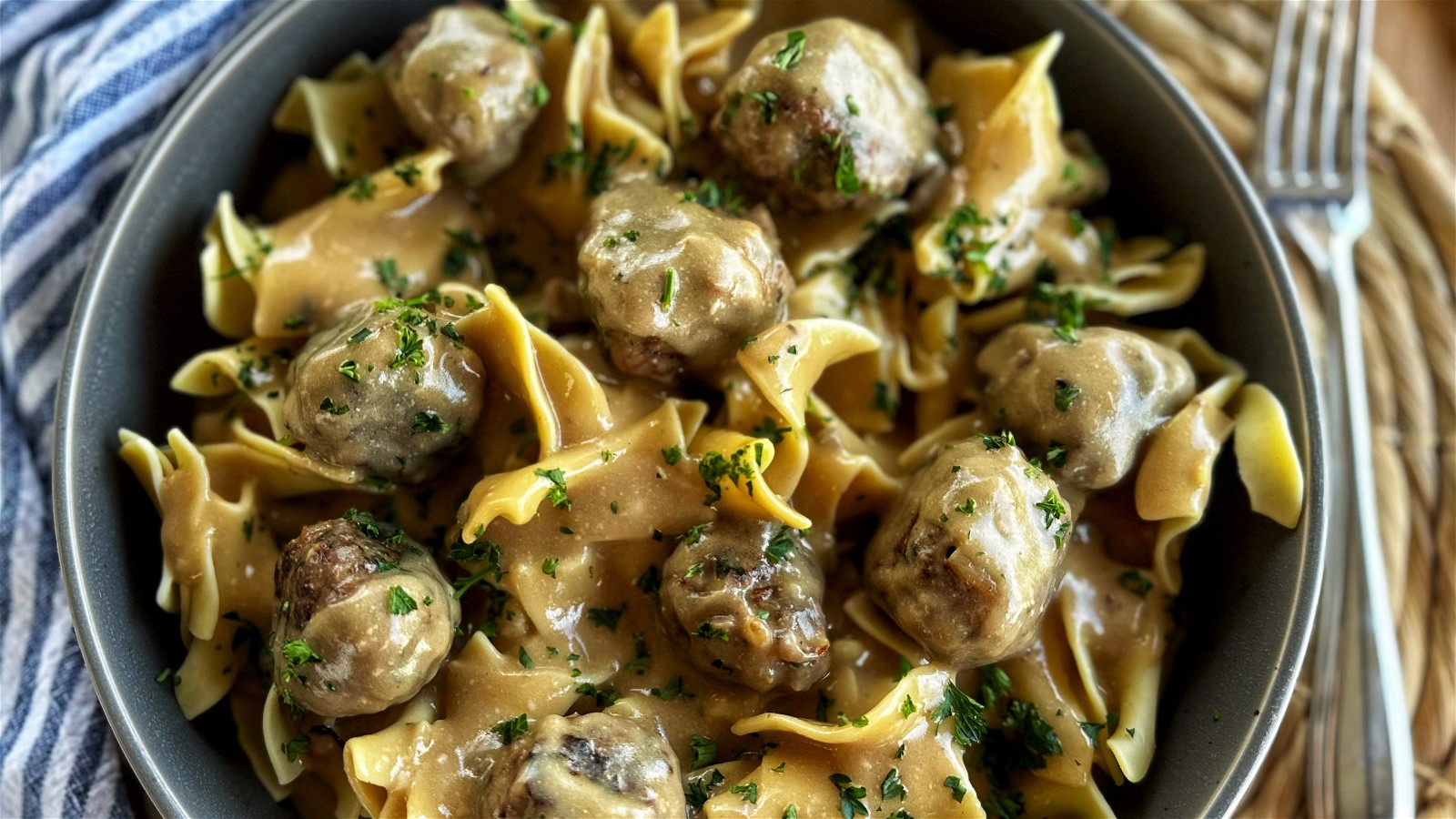 Image of Vegetarian Swedish Meatballs