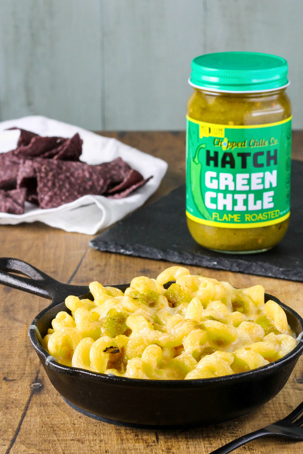 Sizzling Southwest Hatch Green Chile Mac and Cheese