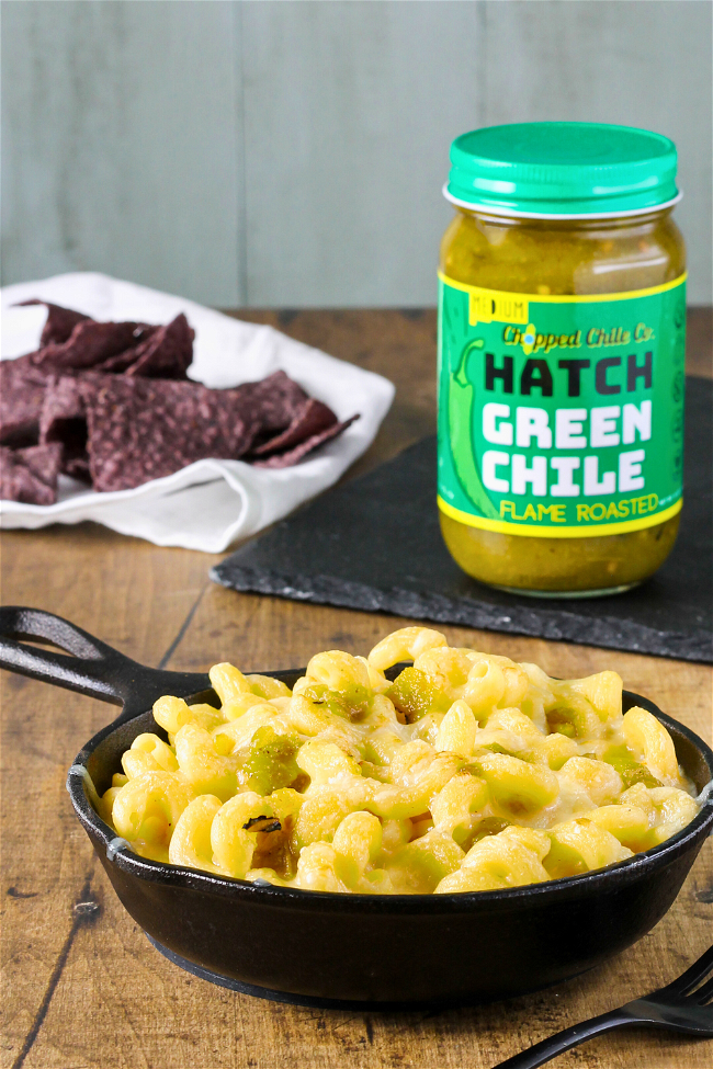 Image of Sizzling Southwest Hatch Green Chile Mac and Cheese