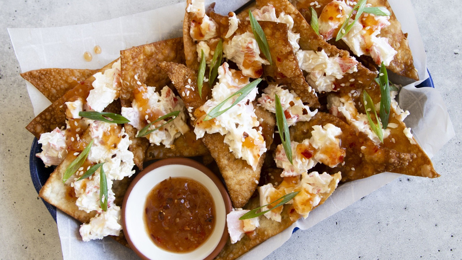 Image of Crab Rangoon Nachos