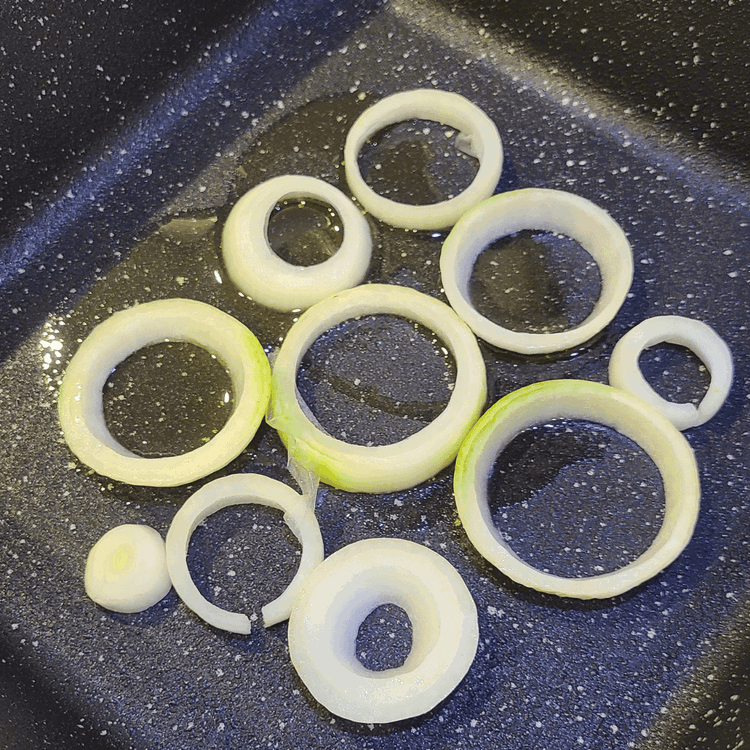 Image of TIP: No rack? no problem. Grab an onion and thickly slice it, use the rings to prop up the roast. If you don’t like onions, celery ribs or carrot sticks work too.