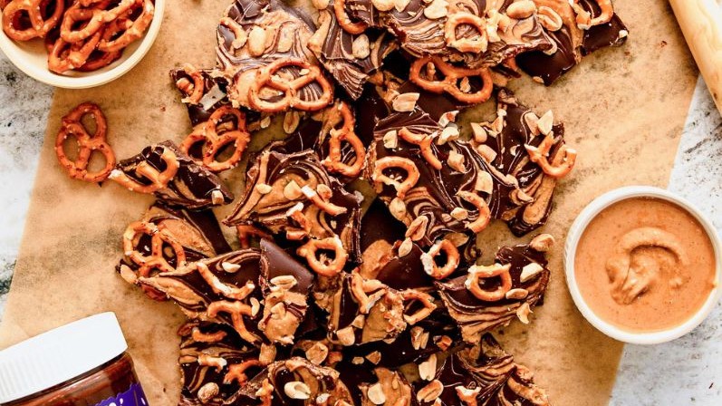 Image of Chocolate Tahini Bark (3 Ways)